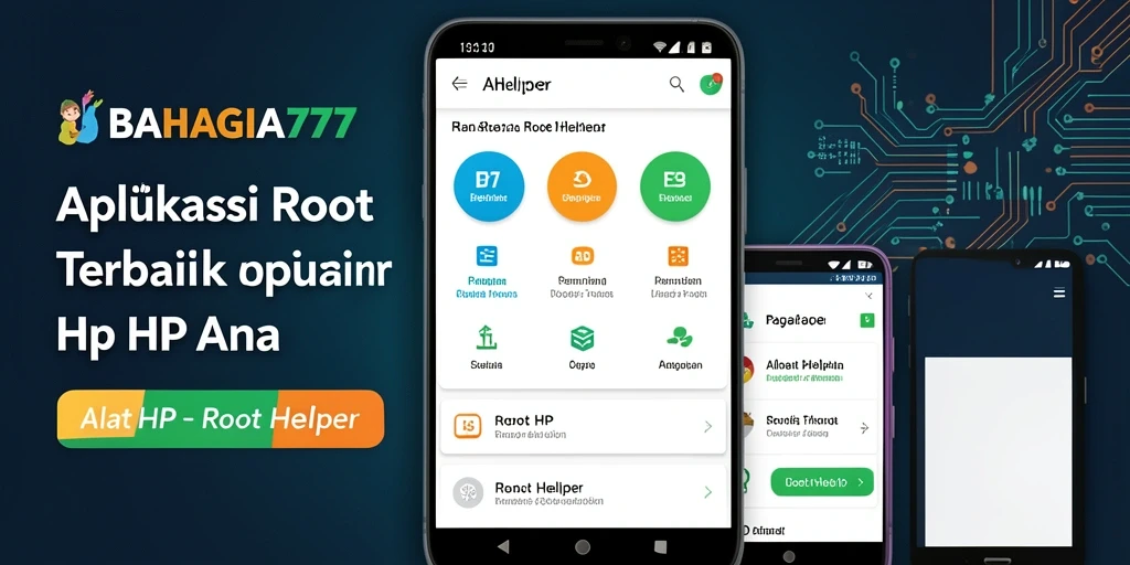 Antarmuka BAHAGIA777 yang sederhana dan efektif untuk Root Helper.