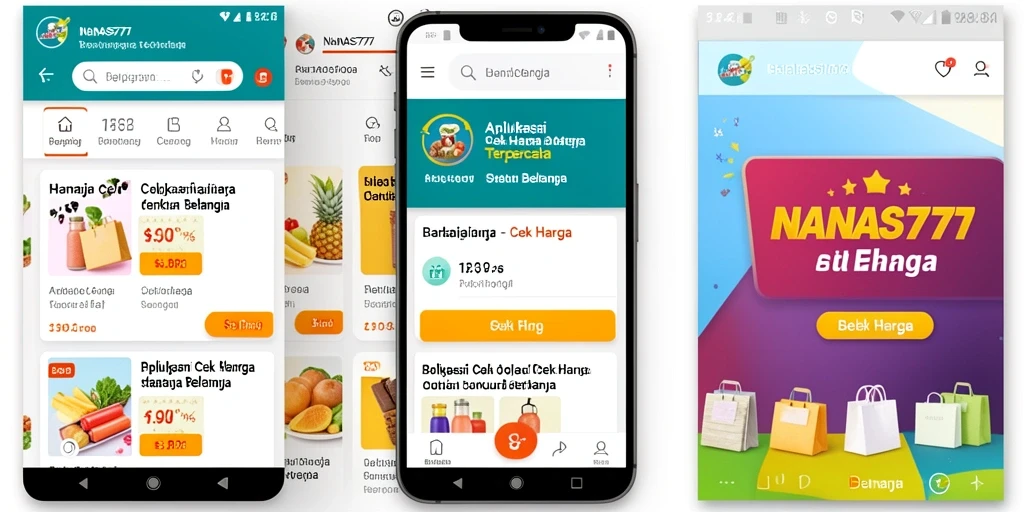 Antarmuka NANAS777 yang sederhana dan fungsional untuk Cek Harga.