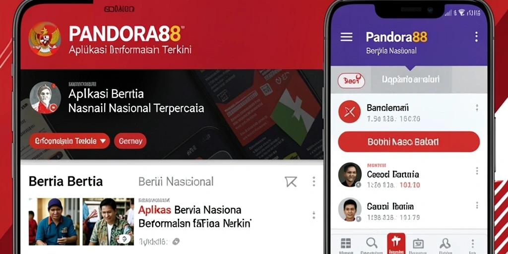 Tampilan antarmuka PANDORA88 yang menyajikan berita nasional secara jelas.