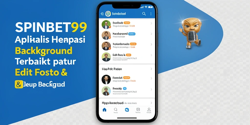 Tampilan antarmuka SPINBET99 untuk menghapus latar belakang gambar.